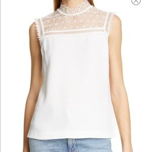 Clairy Crocheted Lace Yoke Top
TED BAKER London